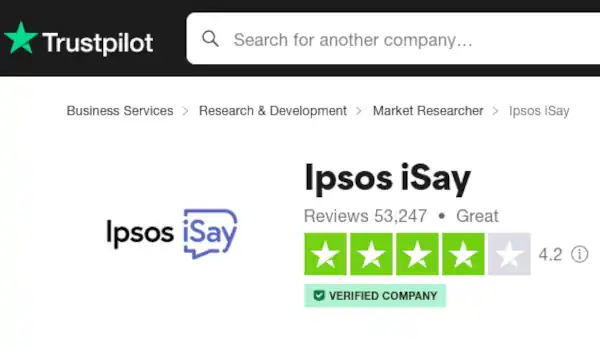Ipsos iSay Review: Is it Legit? 3 ipsos isay trustpilot