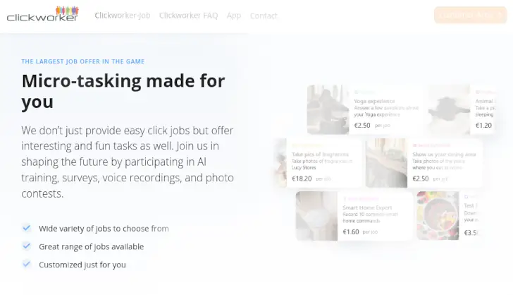 ClickWorker Review, Is It Legit or a Scam? 1 clickworker is