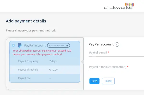 ClickWorker Review, Is It Legit or a Scam? 5 clickworker payment