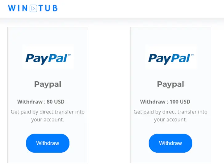 WinTub Review, Is It Legit or a Scam? 3 wintub payment