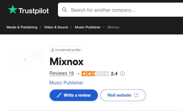mixnox trustpilot