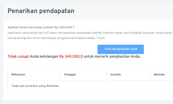 KingOpinion Review, Is It Legit or a Scam? 3 payment of KingOpinion