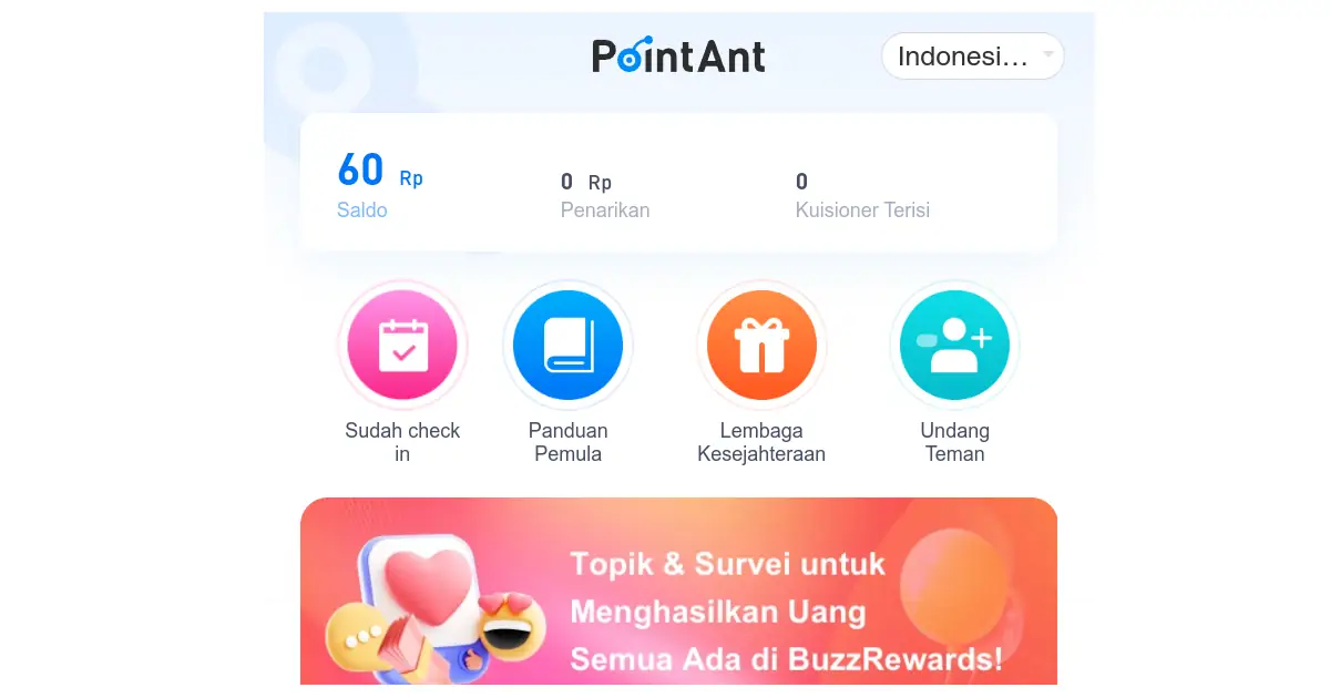 pointant